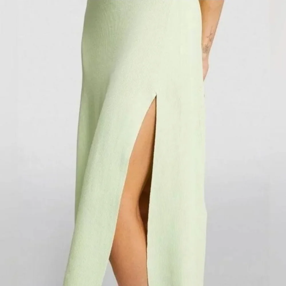 Maje Tie-Back Midi Green Dress Size 36 Small NWT - Picture 5 of 5